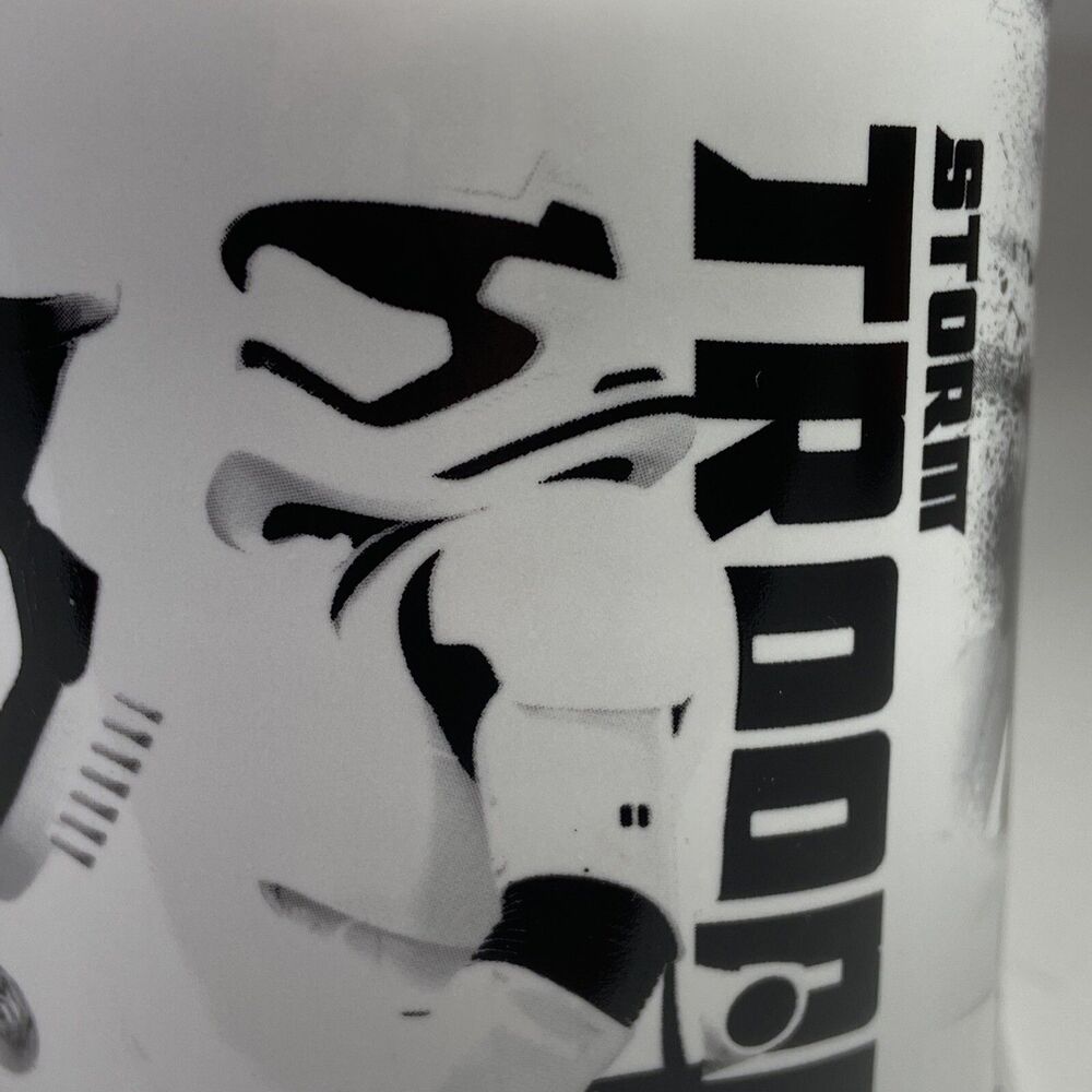 Star Wars Stormtrooper Coffee Mug Lucasfilm White/Black Ceramic 16oz - Picture 8 of 12